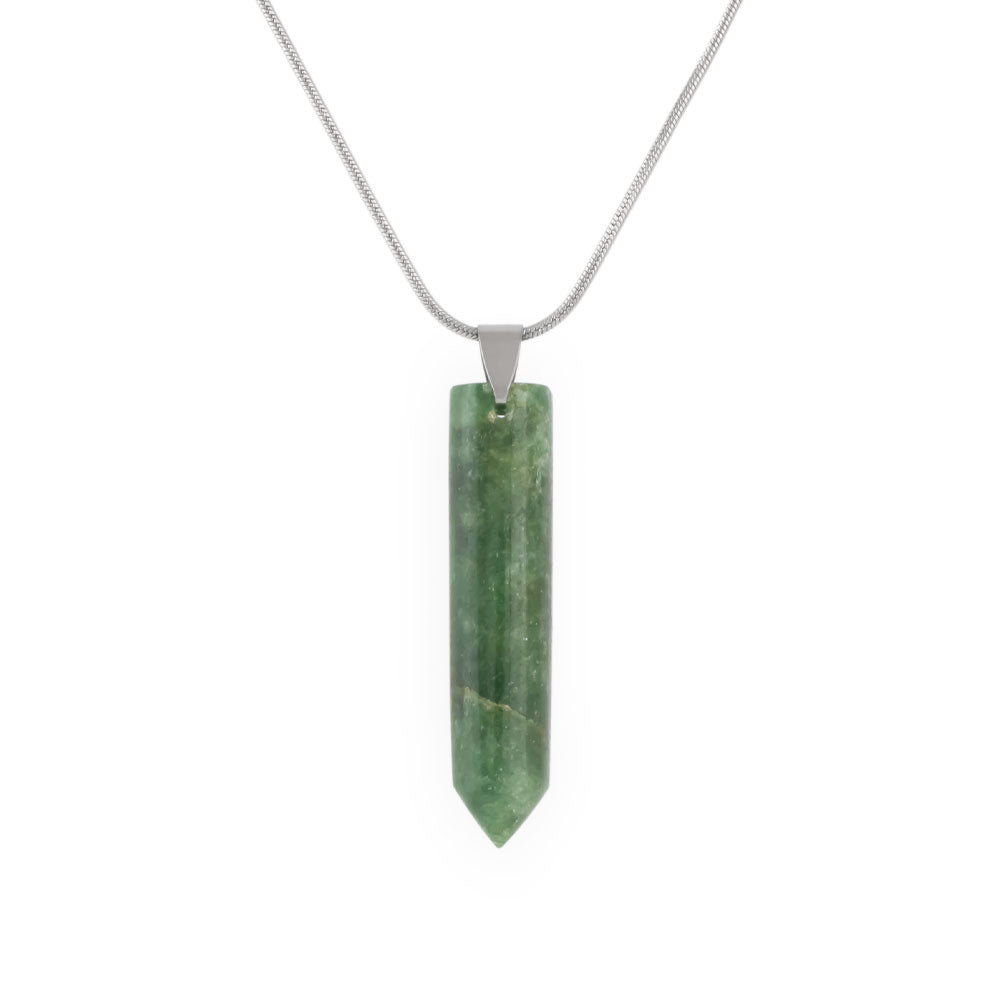 Fuchsite Point Pendant