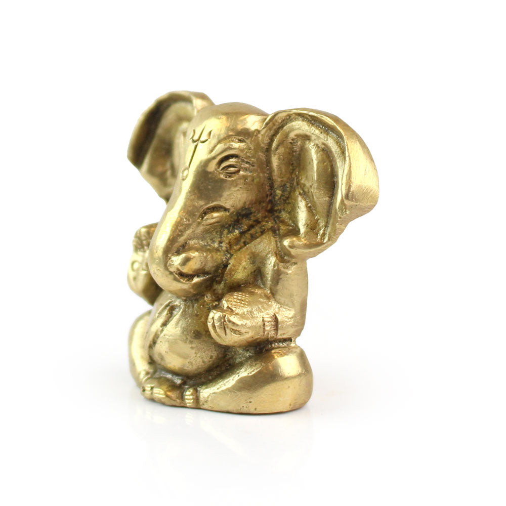 Ganesha Brass Statue