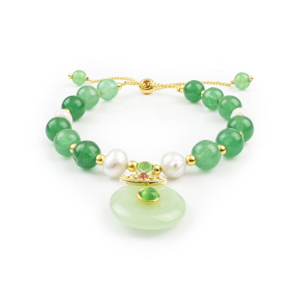 Jade Lucky Charm Bracelet