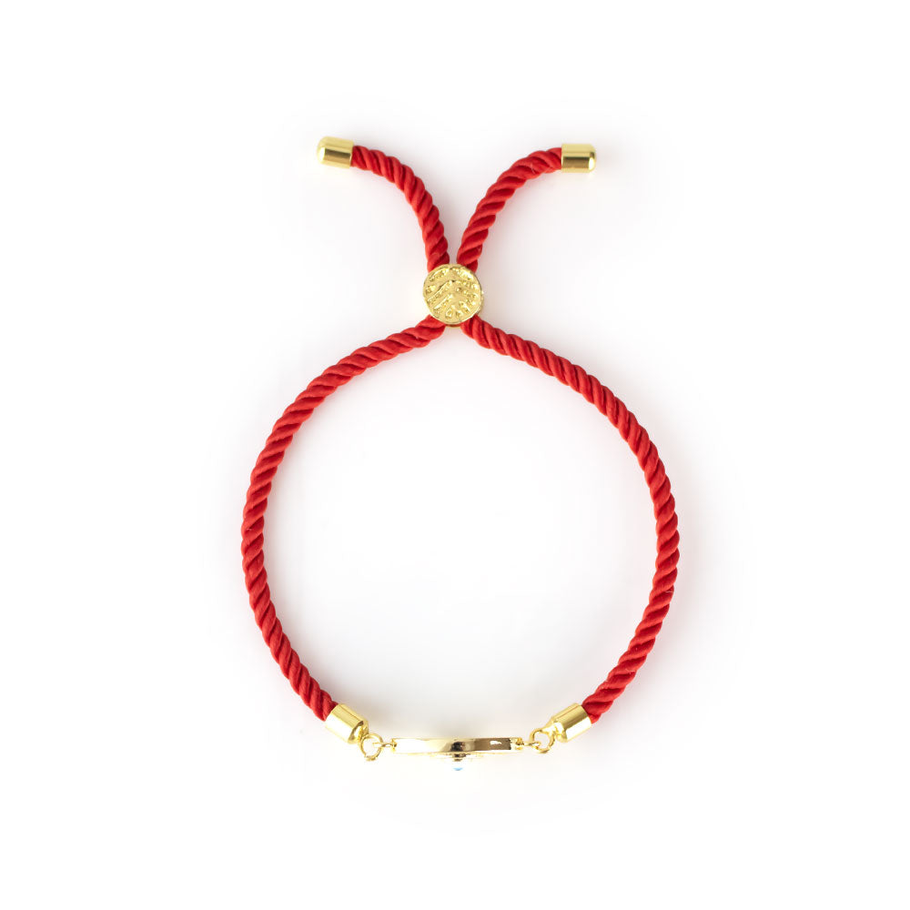 Rainbow Evil Eye Bracelet