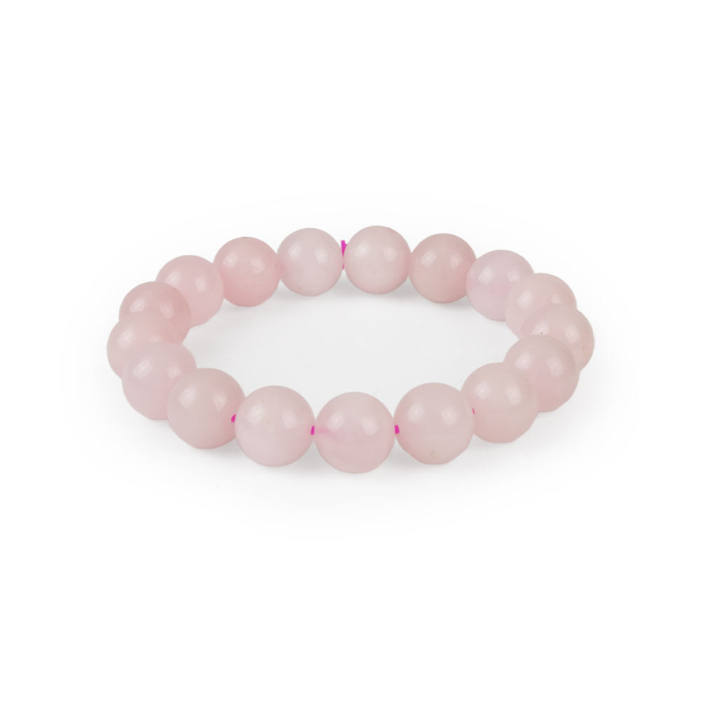 Rose Quartz Beaded Bracelet