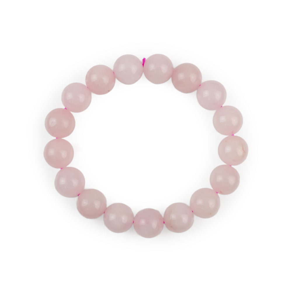 Rose Quartz Beaded Bracelet