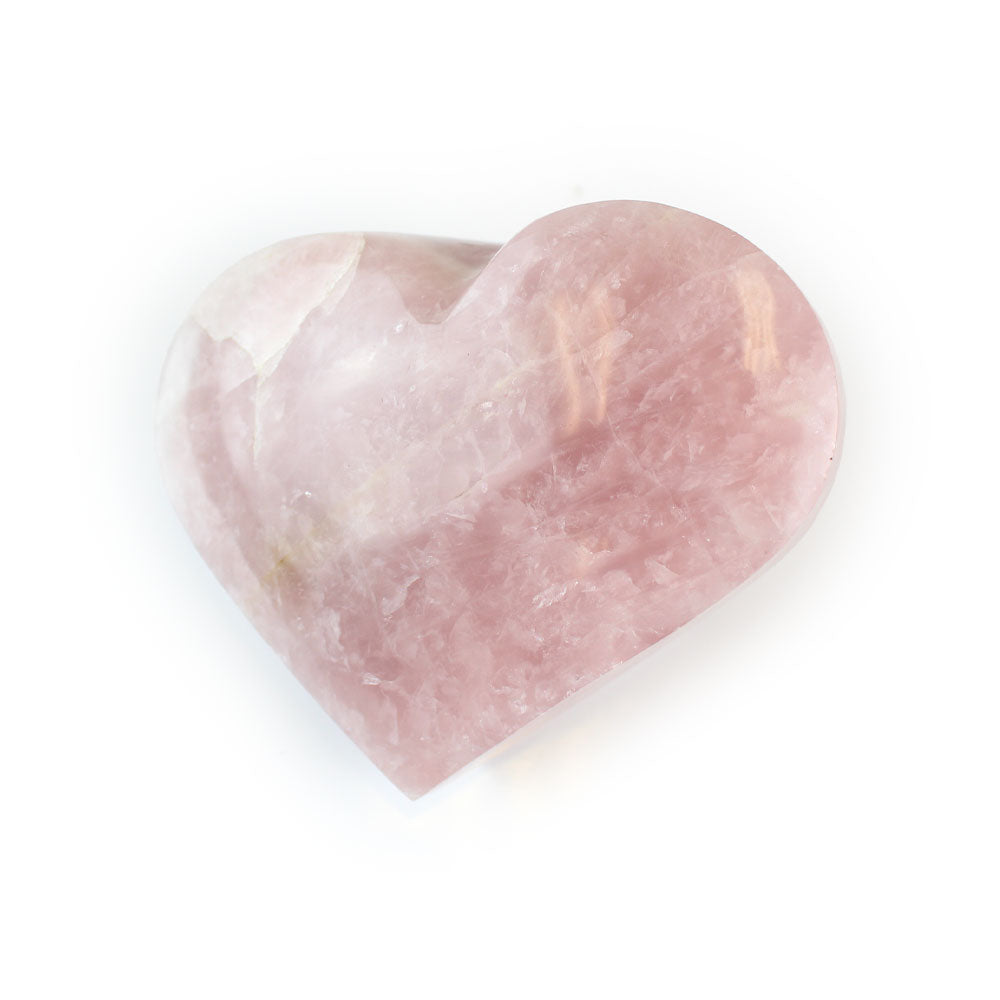 Rose Quartz Heart Stone