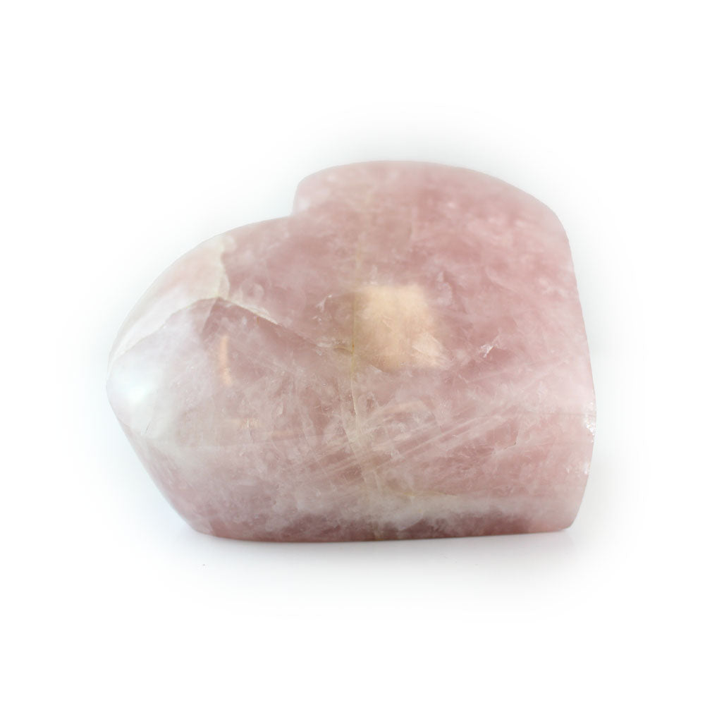 Rose Quartz Heart Stone
