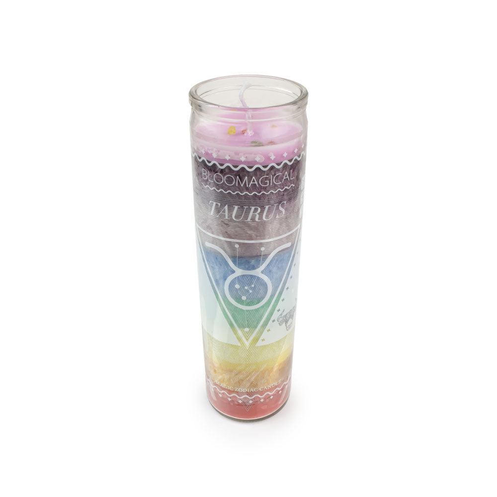 Taurus Zodiac Candle