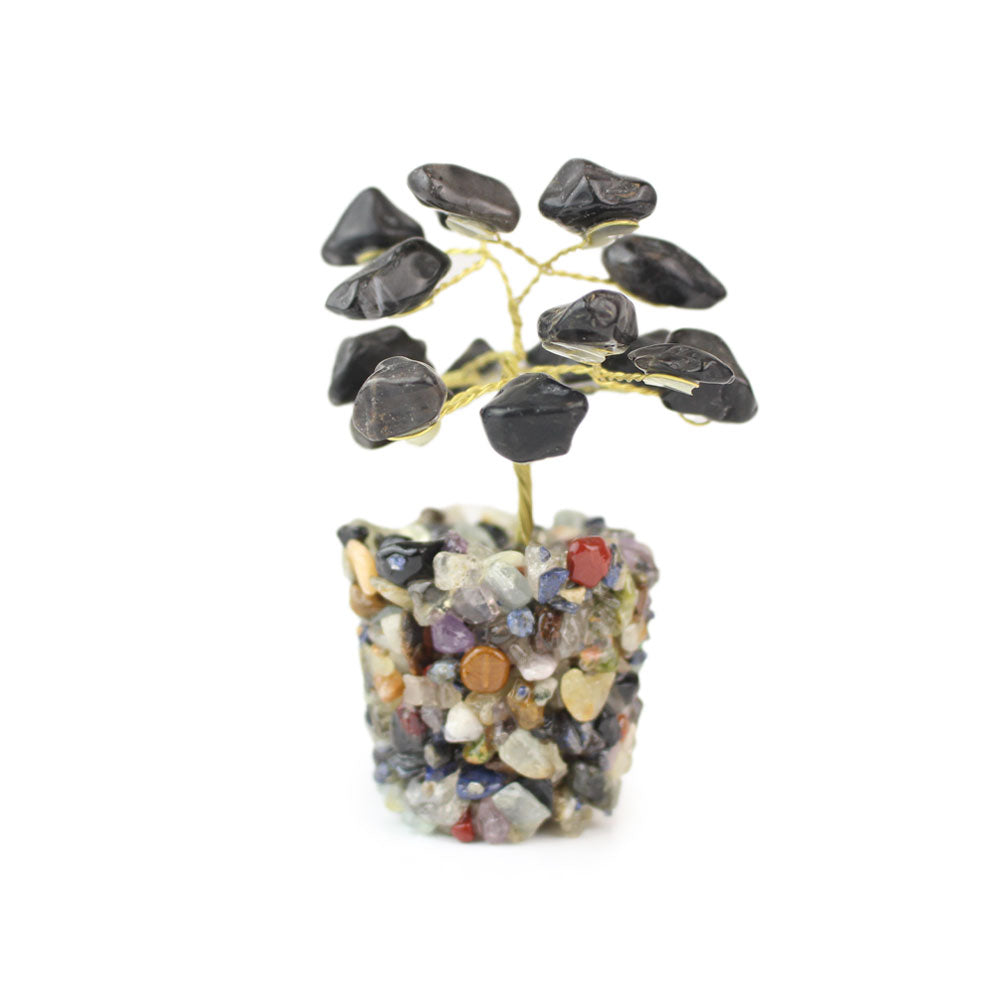 Tourmaline Tree on Mixed Gems