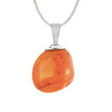 Laterra Gems Carnelian Stone Pendant