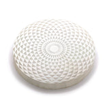 Selenite Torus Sacred Coaster | Shop Laterra Gems