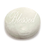 Selenite Blessed Coaster | Shop Laterra Gems