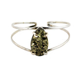 Shop Laterra Gems Pyrite Cuff Bracelet