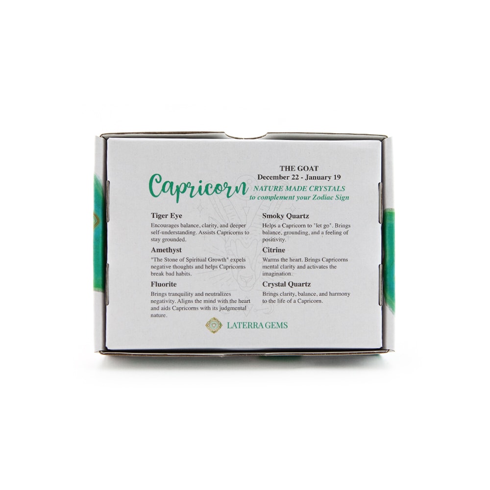 Shop Laterra Gems Zodiac Crystal Set-Capricorn