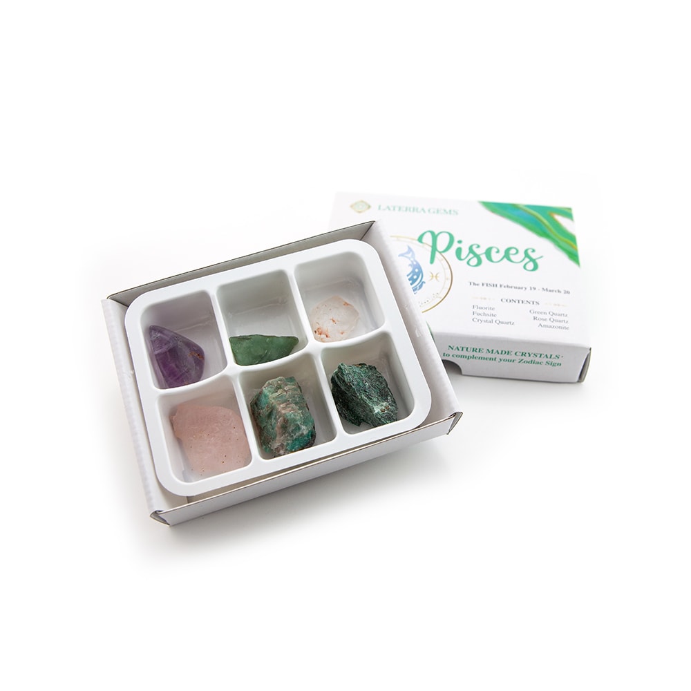 Shop Laterra Gems Zodiac Crystal Set-Pisces