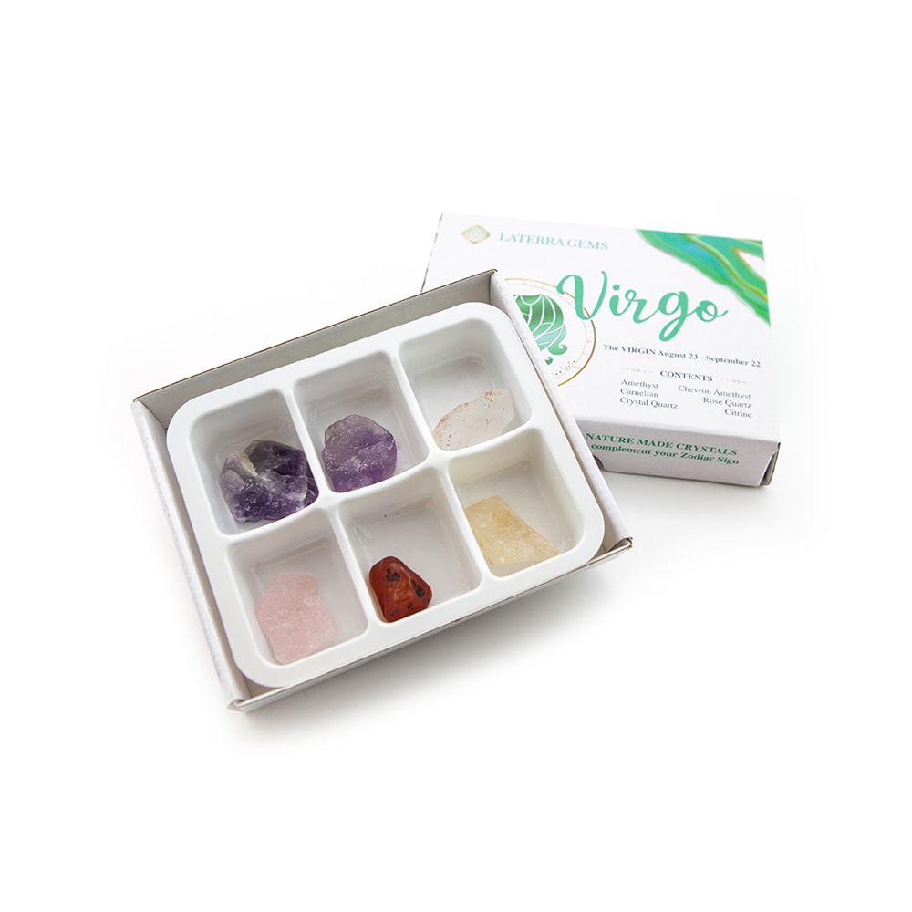 Shop Laterra Gems Zodiac Crystal Set-Virgo