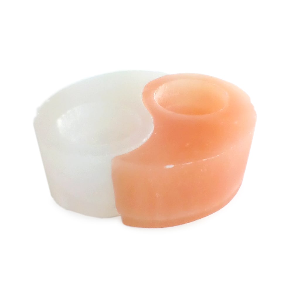 Selenite Yin Yang Candle Holder