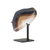 Agate Heart on Stand