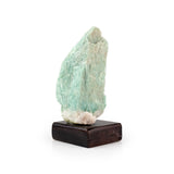 Amazonite on Wooden Stand