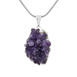 Amethyst Cluster Pendant