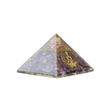 Amethyst Resin Pyramid