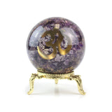 Amethyst Resin Sphere