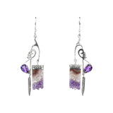 Amethyst Sterling Silver Earrings