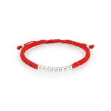 Beaded Red String Bracelet