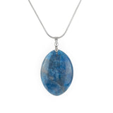 Blue Apatite Pendant