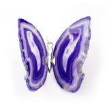 Agate Purple Butterfly