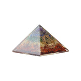 Chakra Resin Pyramid