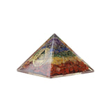 Chakra Resin Pyramid