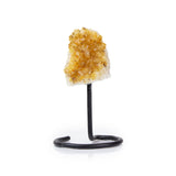 Citrine On Metal Stand