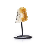 Citrine On Metal Stand