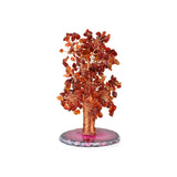 Carnelian and Agate Copper Tree