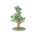 Jade and Agate Copper Tree