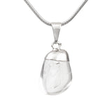 Crystal Quartz Stone Pendant