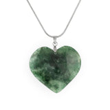 Fuchsite Heart Pendant