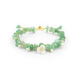 Jade Flower Bracelet