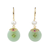 Jade Lucky Charm Earrings