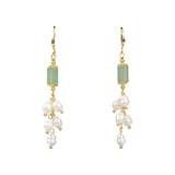 Jade Pearl Earrings