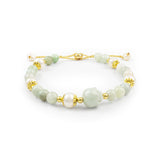 Jade Rose Charm Bracelet