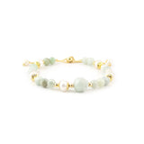 Jade Rose Charm Bracelet