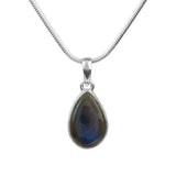 Labradorite Sterling Silver Pendant