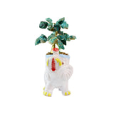 Lucky Elephant Chrysocolla Tree