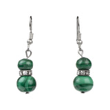 Malachite Earrings