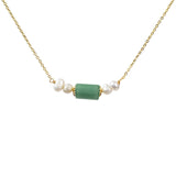 Jade Pearl Necklace