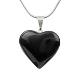 Obsidian Heart Pendant