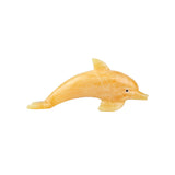 Orange Calcite Dolphin