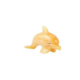 Orange Calcite Dolphin