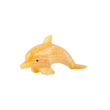 Orange Calcite Dolphin