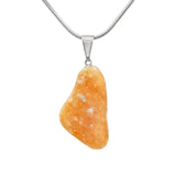 Orange Calcite Pendant