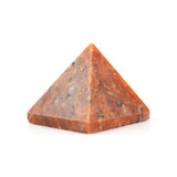 Orange Calcite Pyramid